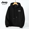 Мужская зимняя толстовка-пуловер JEEP SPIRIT на флисовой подкладке