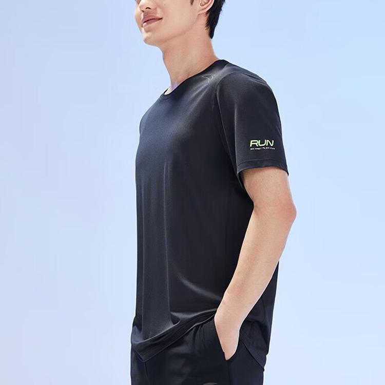 Anta Running Collection Running T Shirt Men's Basic Black 152325117-5