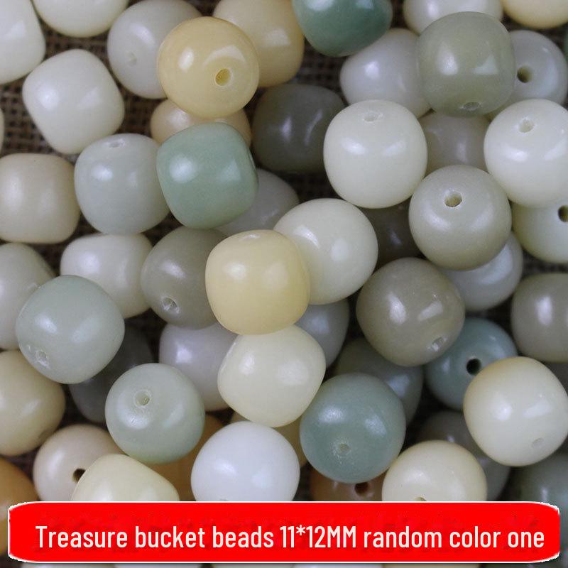 Корень Бодхи Радужные Конфеты Выветренный Зеленый Инь Бусины для DIY Буддийских Чёток