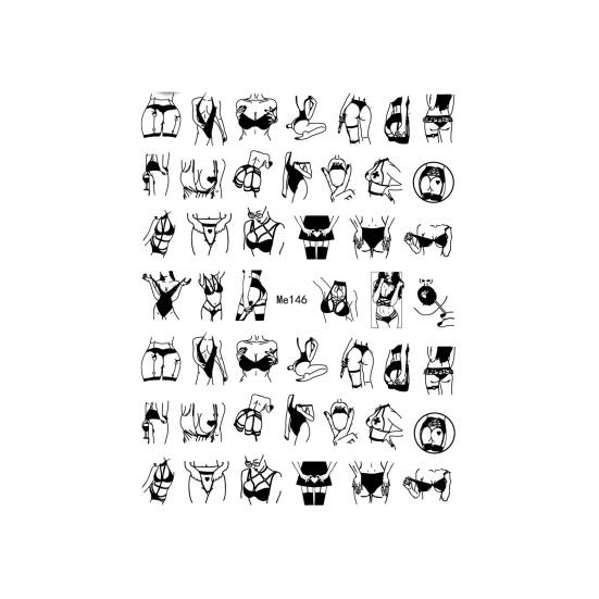 Наклейка для маникюра, многофункциональная экологически чистая уникальная отличная сексуальная наклейка для ногтей для девочек, аксессуары для рукоделия «сделай сам» для студентов