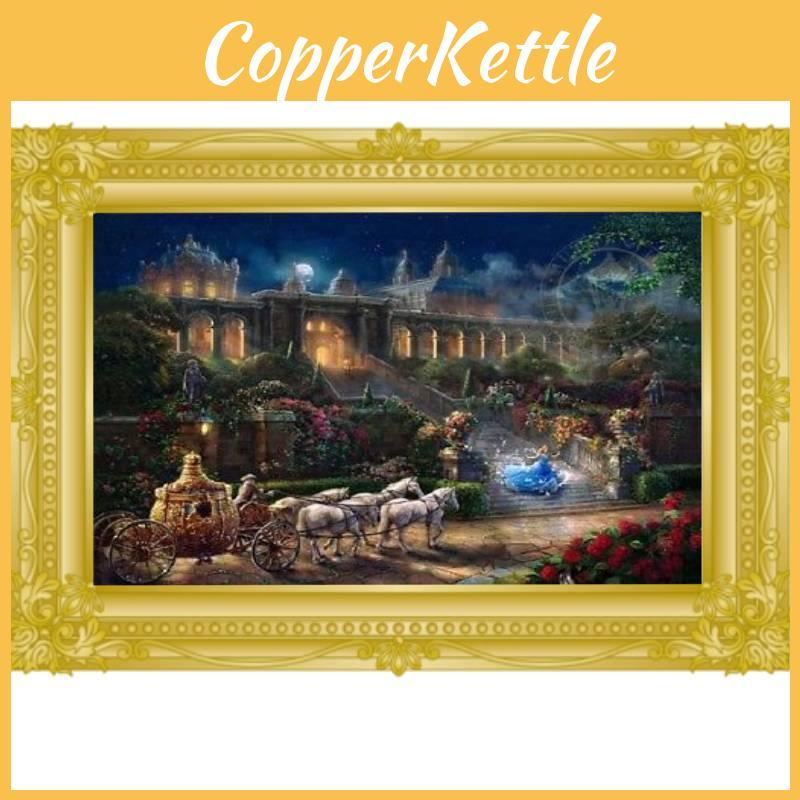 Холст Принцесса Русалка Настенное Искусство Современная Сказка Декор Детской Комнаты Живопись