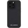 Karl Lagerfeld KLHCP15LPQKPMK iPhone 15 Pro 6.1" black/black hardcase Quilted K Pattern