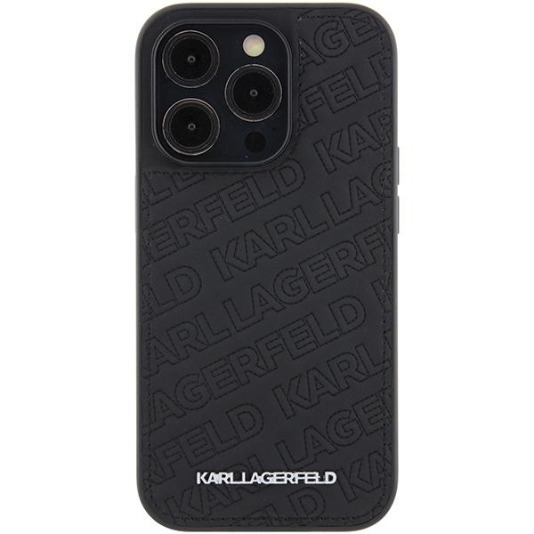 Karl Lagerfeld KLHCP15LPQKPMK iPhone 15 Pro 6.1" black/black hardcase Quilted K Pattern