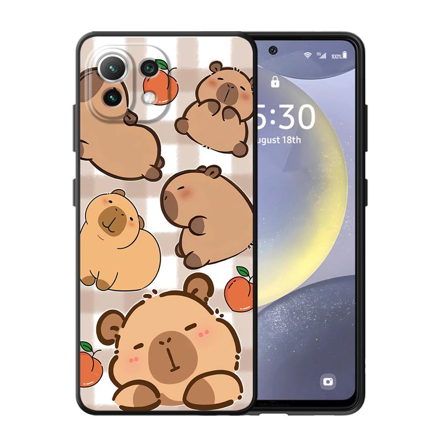 Красочный чехол с капибарой для Xiaomi Mi 12T Pro 12 12X 11T 15 Pro 11 14 10T 13 Lite Funda Чехол для телефона