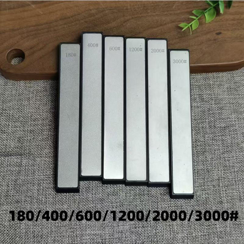6pcs Diamond Sharpening Stone Knife Sharpener Replacement Fixed Angle System Grinding Bar Diamond Whetstone Oil Stone