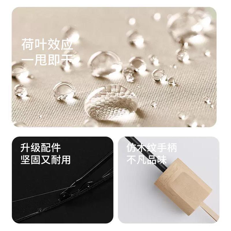 Большой зонт, большой складной зонт, женский зонт двойного назначения для погоды и дождя, защита от солнца, защита от УФ-лучей, виниловый зонт от солнца утолщенный для предотвращения