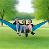 Hammock Nylon Ultra-light Nylon Silk Fabric Parachute Fabric Color-block Single/Double Person Hammock Outdoor Camping 270*140cm