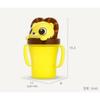 Соломенная чашка Edison Friends с защитой от проливания 3, Lion Hian, 1 шт, 200 мл