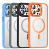 Роскошный чехол-подставка с магнитом для iPhone 17 16 15 14 13 12 11 Pro Max, чехол для беспроводной зарядки Magsafe, с защитой объектива