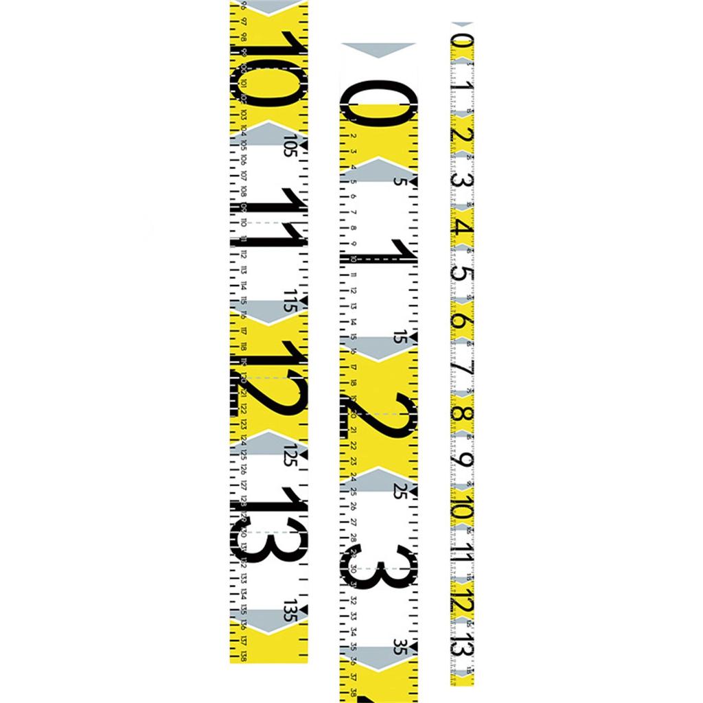 51in Portable Fish Measurement Tool Adhesive Soft Fishing Tape Measure Saltwater Fish Measuring Tape Fishing Essential