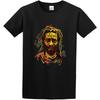 Футболка с графическим принтом Burning Spear, забавная футболка для мужчин, черная