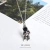 Astronaut Pendant Necklace - Japanese & Korean Style for Couples, Girlfriends, Students