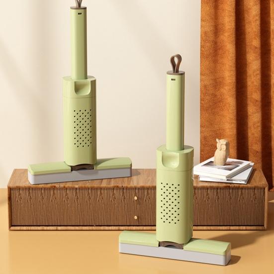 Мини-швабра с функцией самоотжима, губчатая насадка, многорядный дизайн с канавками, портативная, маленькая