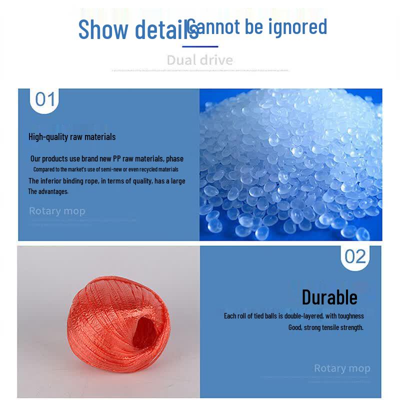 Green Plastic Packaging Rope Ball