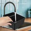 with Tapping Rod Coffee Knock Box Large Capacity Espresso Grounds Container  Baristas