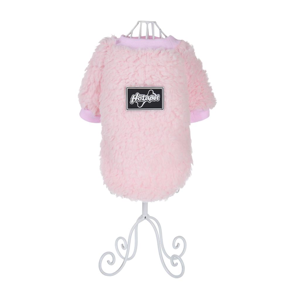 Теплая одежда для питомцев Однотонный пуловер для маленьких собак кошек Осень Зима Утолщенный флис Жилет для щенка Пальто Чихуахуа Йоркширские наряды