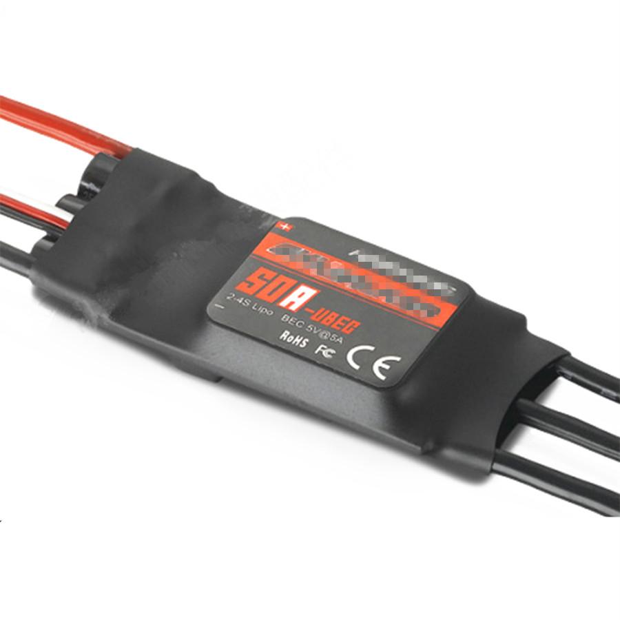 12V Max 50A ESC Drive Controller Max 600W for Car Electric Turbine Power Turbo Charger Tan Boost Air Intake Fan