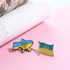 Значки с украинским флагом, броши, украинские национальные значки, украинские броши, подарки для девочек