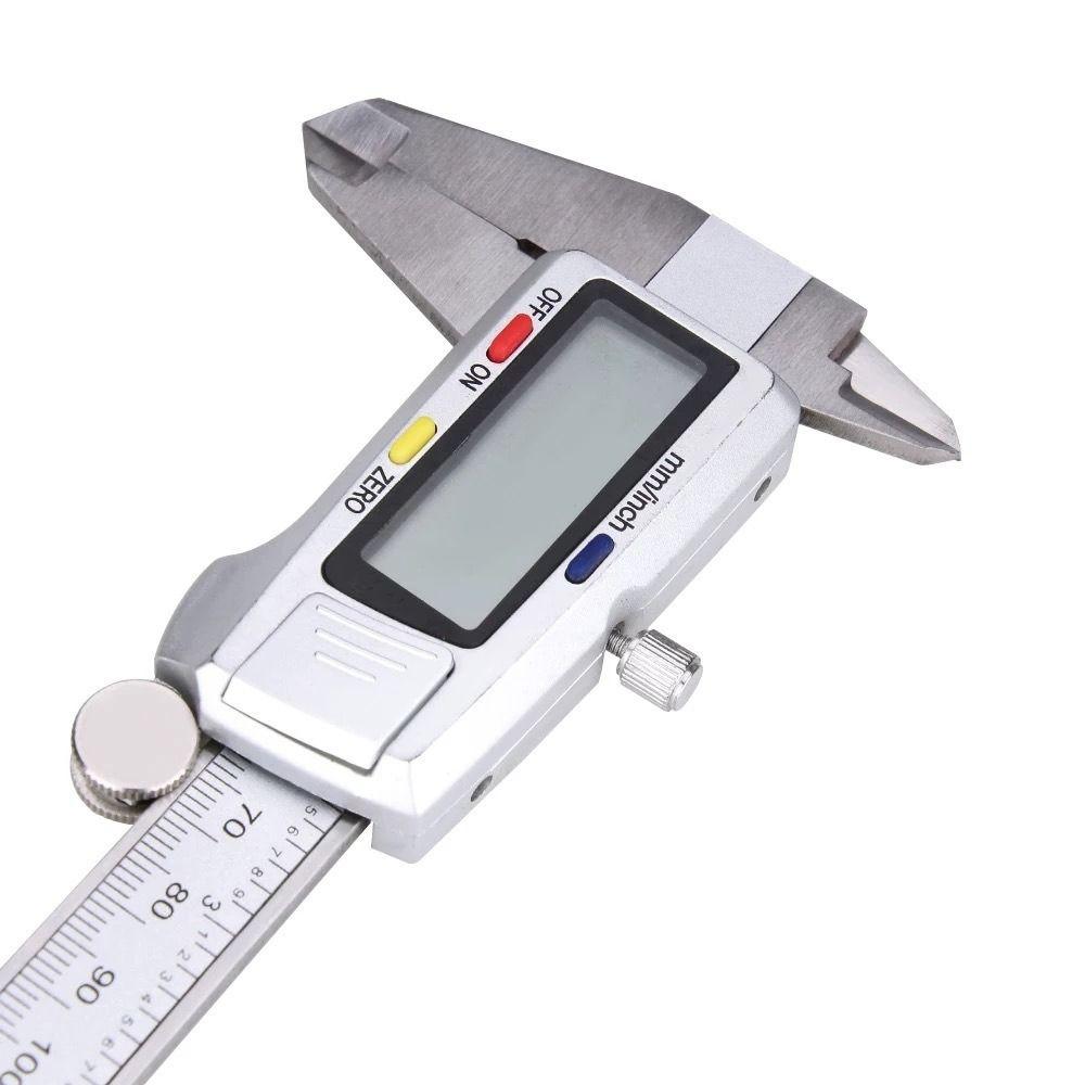Depth Measuring Tool Vernier Calipers Stainless Steel Micrometer Ruler High Quality Metal Caliper