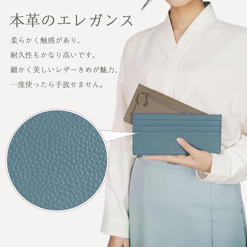 [imeetu] длинный кошелек женский тонкий кошелек Ультратонкий держатель для карт бумажник тонкий кошелек натуральная кожа повседневный простой поездка тонкий легкий светлый