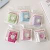 Ins Korean Version Bow Photo Album Student Id Card Storage Book Cute Star Chasing Small Card Display Mini Pendant Book