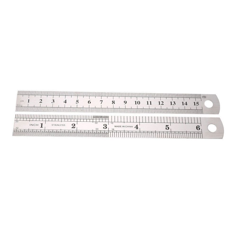 Durable Precision Double Sided School Measuring Tool Straight Ruler Stationery Drafting Supplies