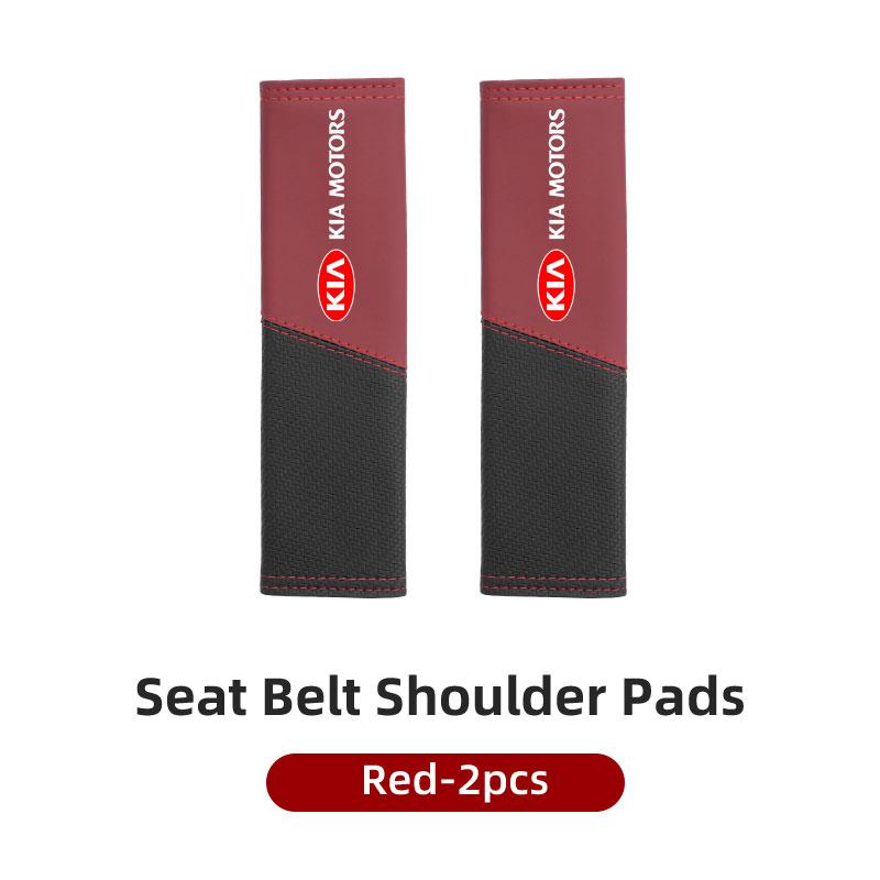 AAOC1 Car Interior Accessories Auto Seat Belt Cover Shoulder Pad For KIA Cerato Soul Venga Forte Spectra Sedona Niro Cadenza