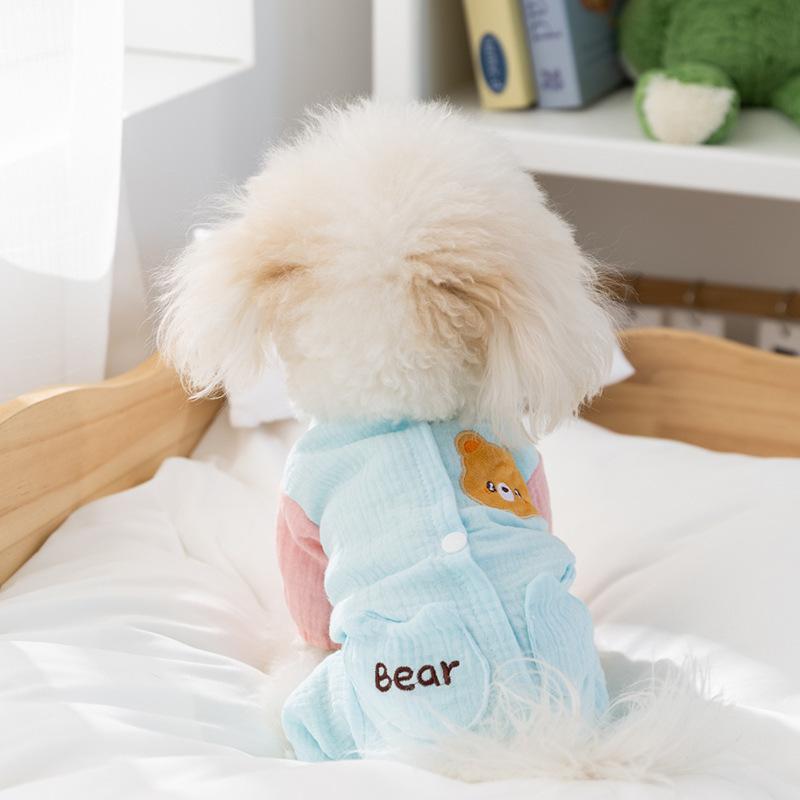 Тонкая дышащая сетчатая сумка для собак на весну и лето, одежда для четвероногих кошек, одежда с кондиционером, домашняя одежда для домашних животных, одежда для собак