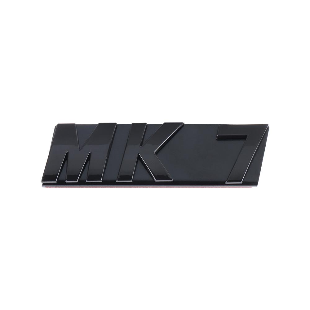 VW MK5 MK6 MK7 MK7.5 Auto Emblem Accessories ABS Badge Front Grille Decoration Sticker Decals for Volkswagen Beetle Touran Jetta zk6