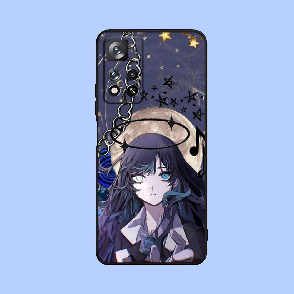 Ado Kyogen X Uta Phone Case For Samsung Galaxy A13,A21s,A22,A31,A32,A52,A53,A71,A80,A91 Soft Black Cover