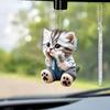 Акриловый брелок 2D подвеска домашний декор кошка автомобиль украшение для дома