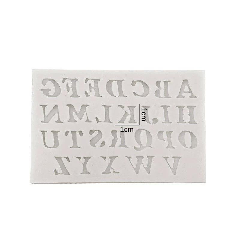 Креативная силиконовая форма для торта с цифрами и буквами алфавита, форма для изготовления мастики своими руками, для шоколада, сахара, мыла