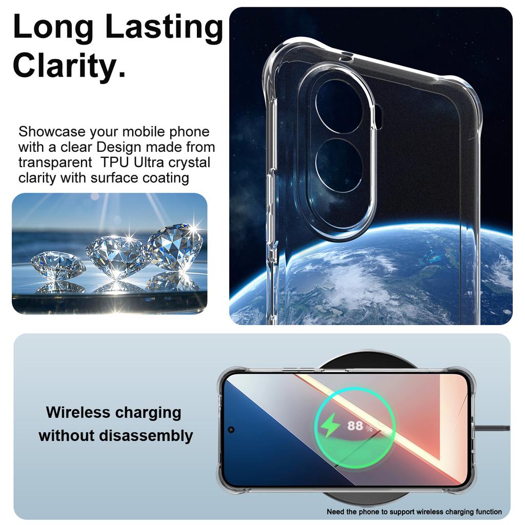 Для POCO M7 4G (169 мм) Чехол для телефона IMAK Противоударный Мягкий чехол