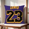 L-LeBron-J-James Basketball cushion cover Pillow Sofa Printing Decoration Room Home Office Coffee Shop Car Nordic Simplicity
