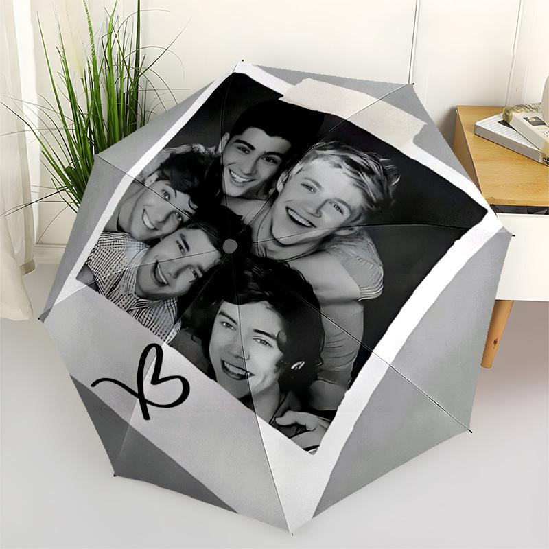 1 шт. Музыкальная группа One Direction Автоматический складной портативный зонт с 8 спицами для женщин/мужчин, всесезонный a0901118