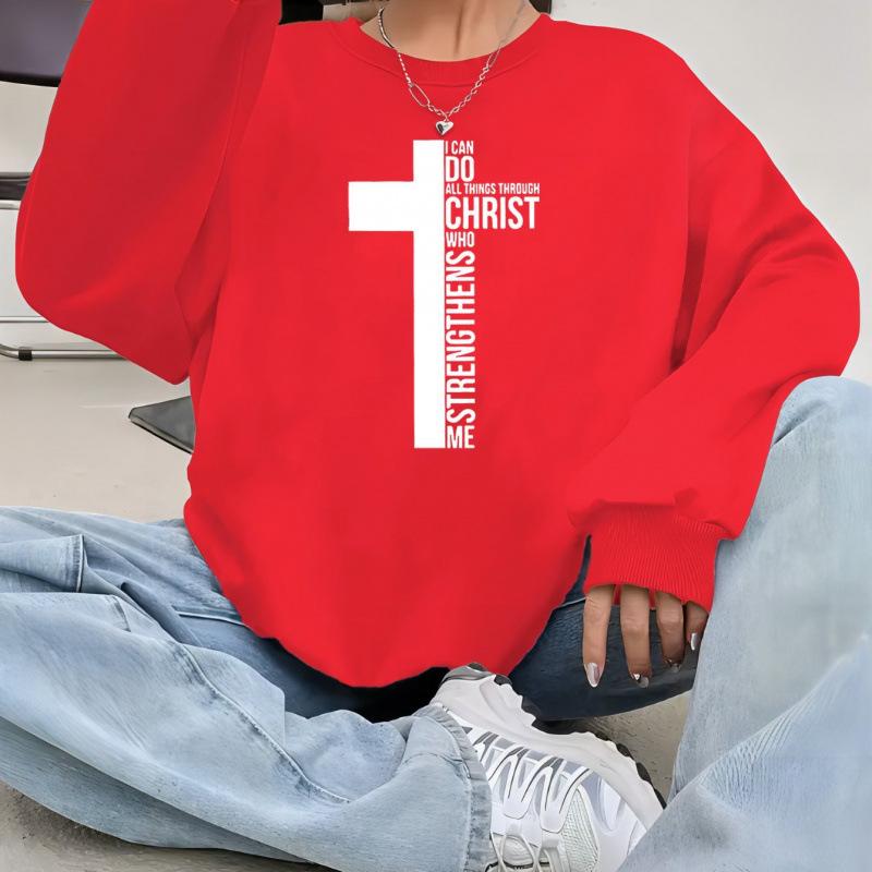 Women's Inspirational Cross Crew Sweatshirt