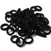11PCS/Bag Simple Solid Color Hair Ties For Kids Elastic Hair Bands Hair Accessories Women Scrunchies Headwear Ponytail Holder