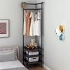 Multi-layer Coat Rack Floor Hanger Vertical Simple Vertical Clothes Hanger Corner Bedside Table Clothes Storage Cabinet Family