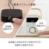 Denkyosha Zepeel Radio with Handheld Mokusei Easy AC Power or Battery Carrying Radio Speaker, (Hearing) TV, Operation, Powered, Handle, Included,