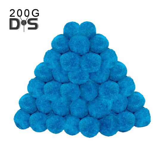 Шарики для фильтров для бассейна. Экологически чистые волокнистые шарики для фильтрации бассейна. Многоразовый сетчатый шар с высокой степенью фильтрации для аквариумов. Бассейны.