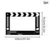 Large Polyester Movie Night Theme Photo Booth Props for Children 1st Birthday Wedding DIY Movie Theater Photo Frame Party Decor