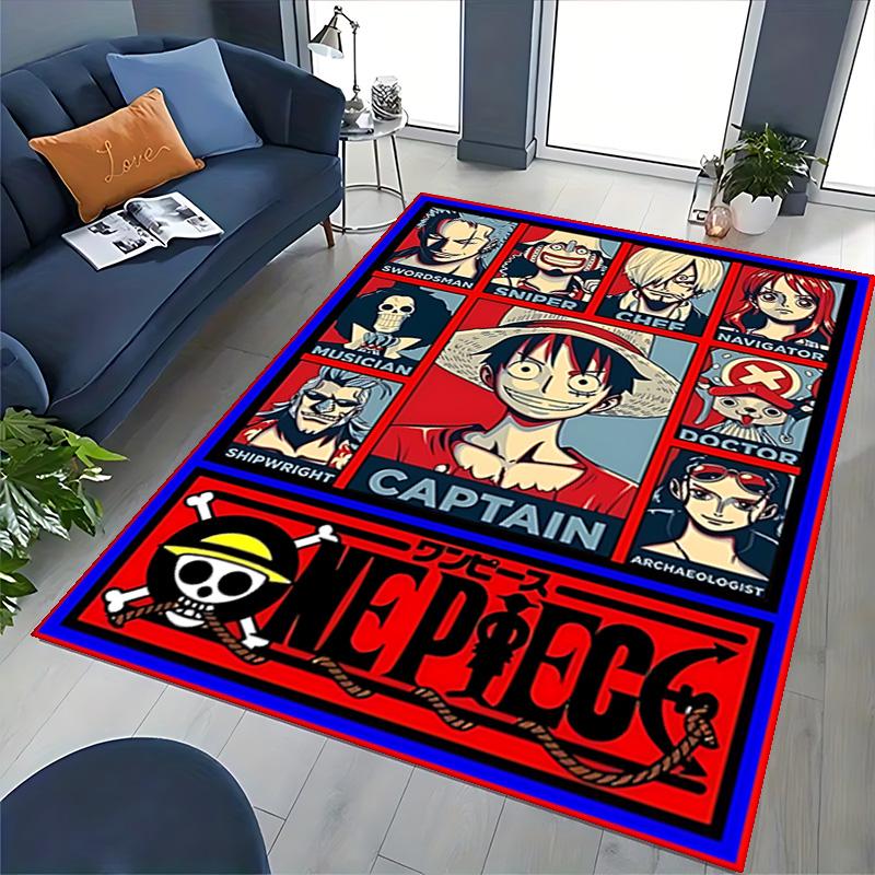 1pc One Piece Adventure Carpet Rug for Bedroom Living Room Decor Sofa Home Game Area Rug Non-slip Floor Mat. D7270162