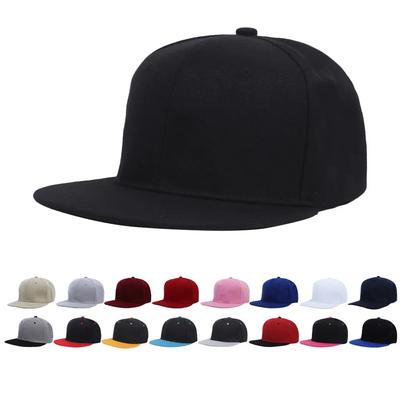 Кепка унисекс, акриловая однотонная шляпа Snapback, высококачественная бейсболка в стиле хип-хоп для взрослых для мужчин и женщин, бейсбольная кепка для отдыха на открытом воздухе, плоская кепка