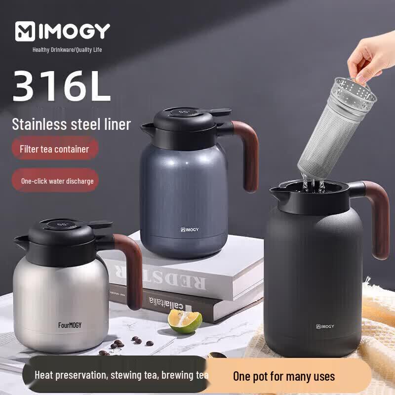 Термобутылка IMOGY из нержавеющей стали 316L