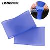 Loogdeel 1 Pair Soccer Shin Guard Straps Silicones Shin Pad Holder Practical Football Running Cycling Non-Slip Ankle Leg Protect