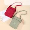 Shoulder Bags Version Mobile Phone Bag for Women Outside Toiletry Daily Necessities Storage Bags Nylon Cross Body Bags