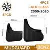Mudflaps GUARD FOR Mercedes BENZ GLK CLASS X204  2009- MUDGUARDS SPLASH MUD FLAP FENDER MUDGUARD CAR ACCESSORIES AUTO STYLI