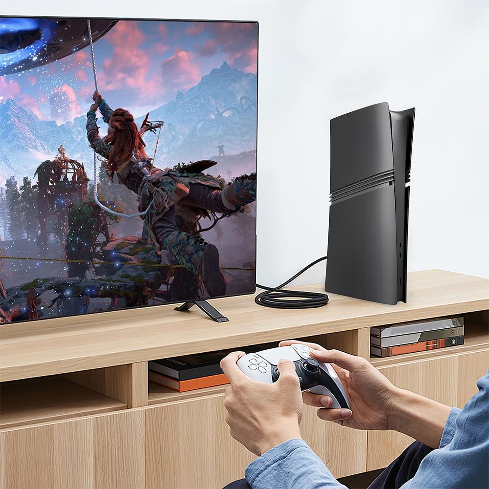 Крышка лицевой панели консоли ABS Hard Shell Пылезащитная крышка пластины противоударный защитный чехол для PS5 Pro Disc/Digital Edition