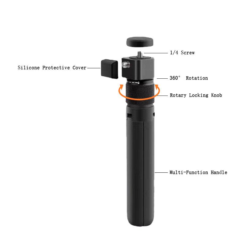 For GoPro 13 12 11 10 9 Invisible Selfie Stick Bullet Time Handheld Tripod for Insta360 X5 X4 X3 DJI Osmo Nano Action 360 Camera