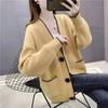 Spring Cardigan Women Korean Loose Fragrance Knitted Cardigan 2022 Single-breasted All-match Sweater Coat